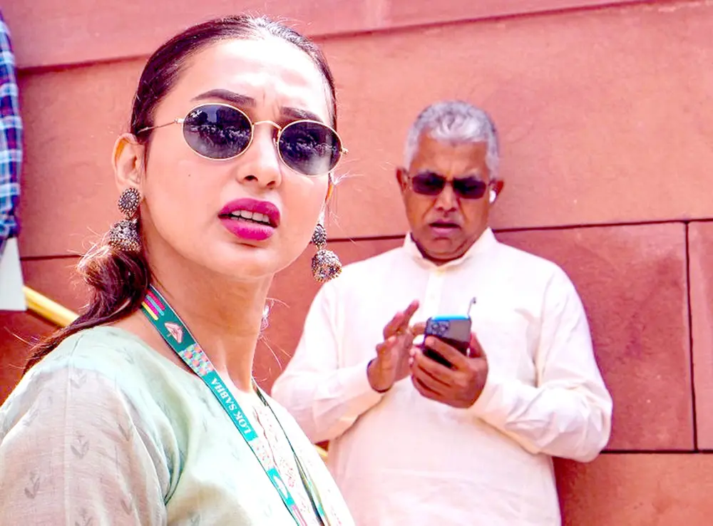 Former TMC MP Mimi Chakraborty appears before ED; being questioned in case related to "illegal" betting app.